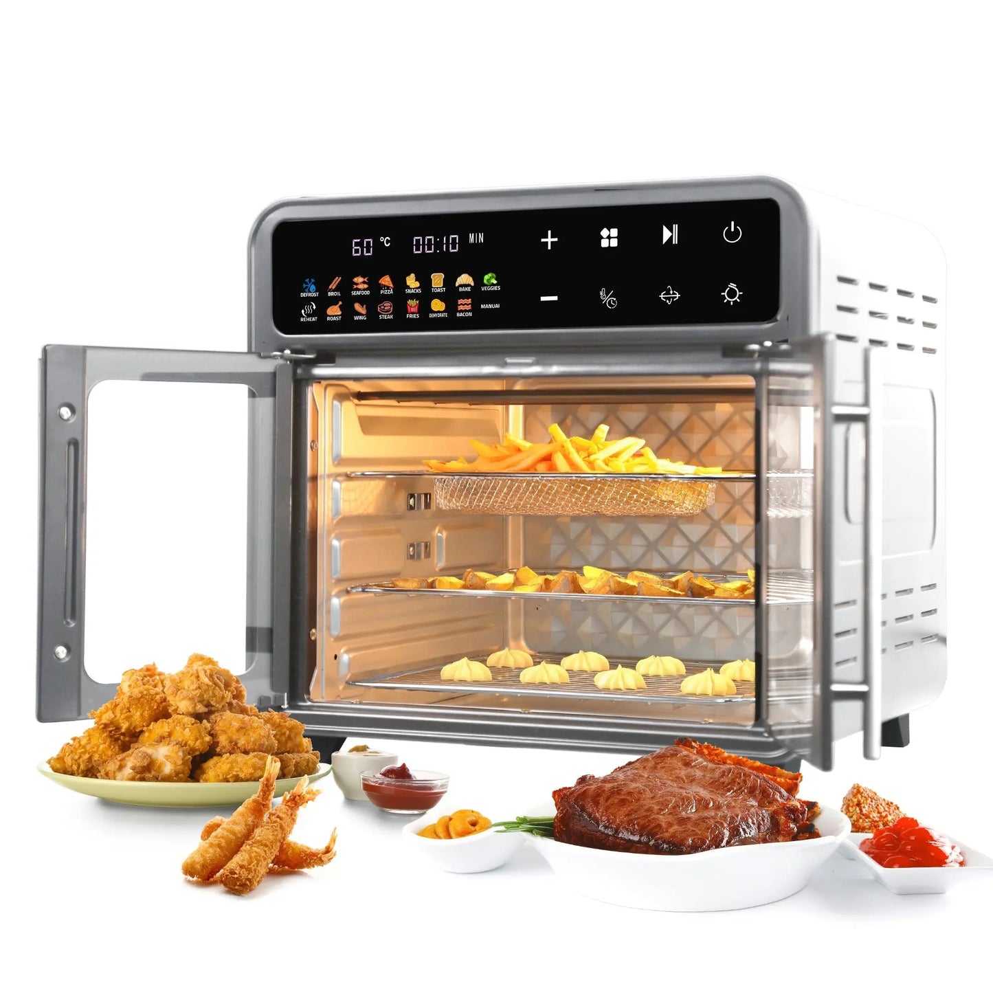 Kitchen Couture 25L French Door Colour Touch Air Fryer Myzenhome
