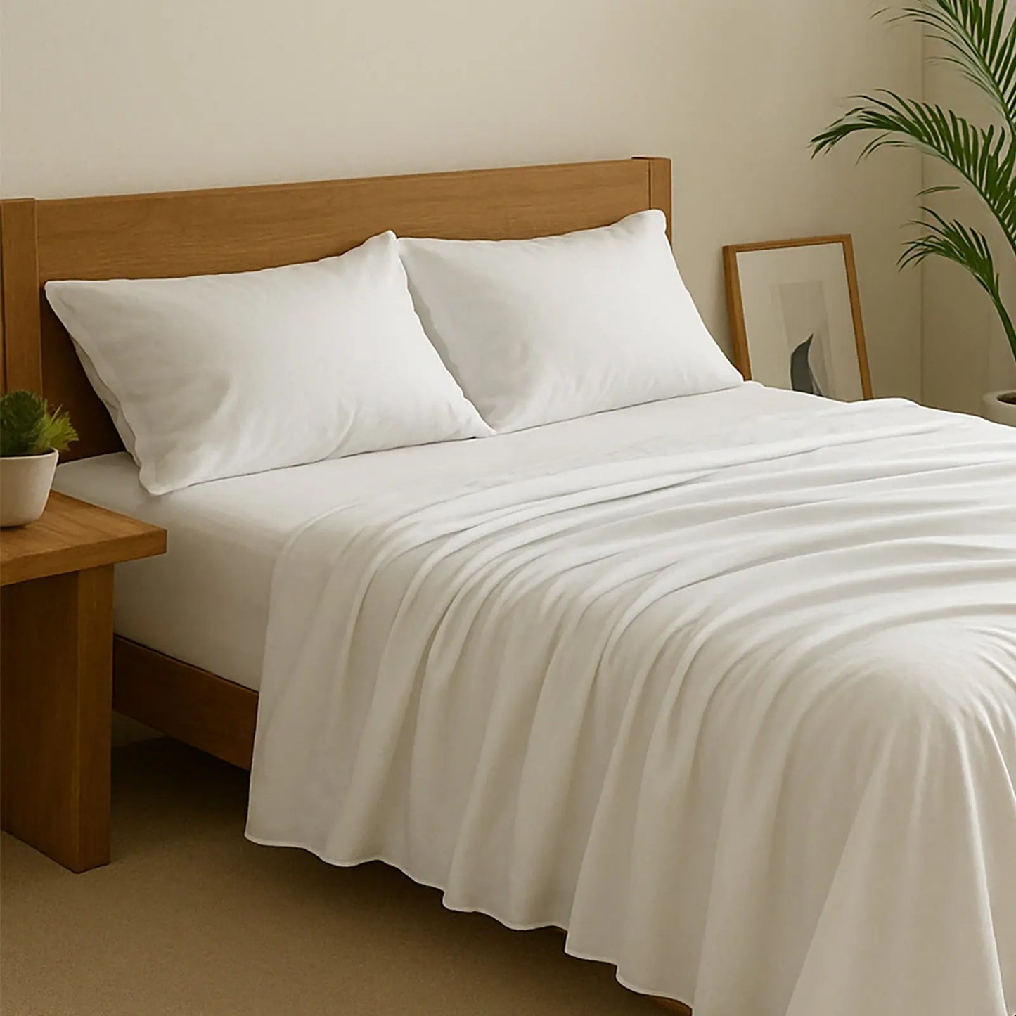 Royal Comfort Opulence Washed Microfibre Sheet Set Royal Comfort