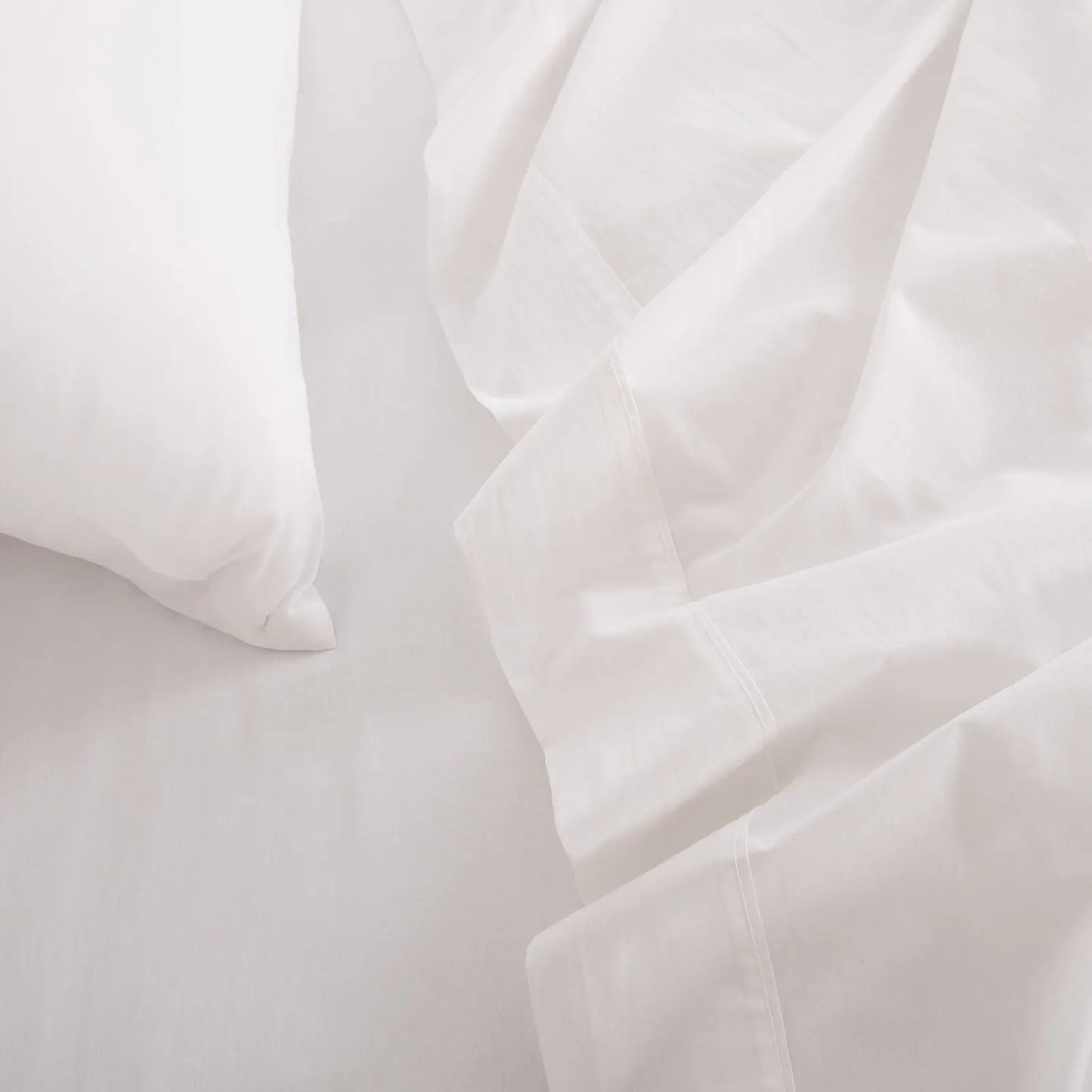 Royal Comfort Vintage Wash 100% Cotton Sheet Set Fitted Flat Sheet Pillowcases - Myzenhome