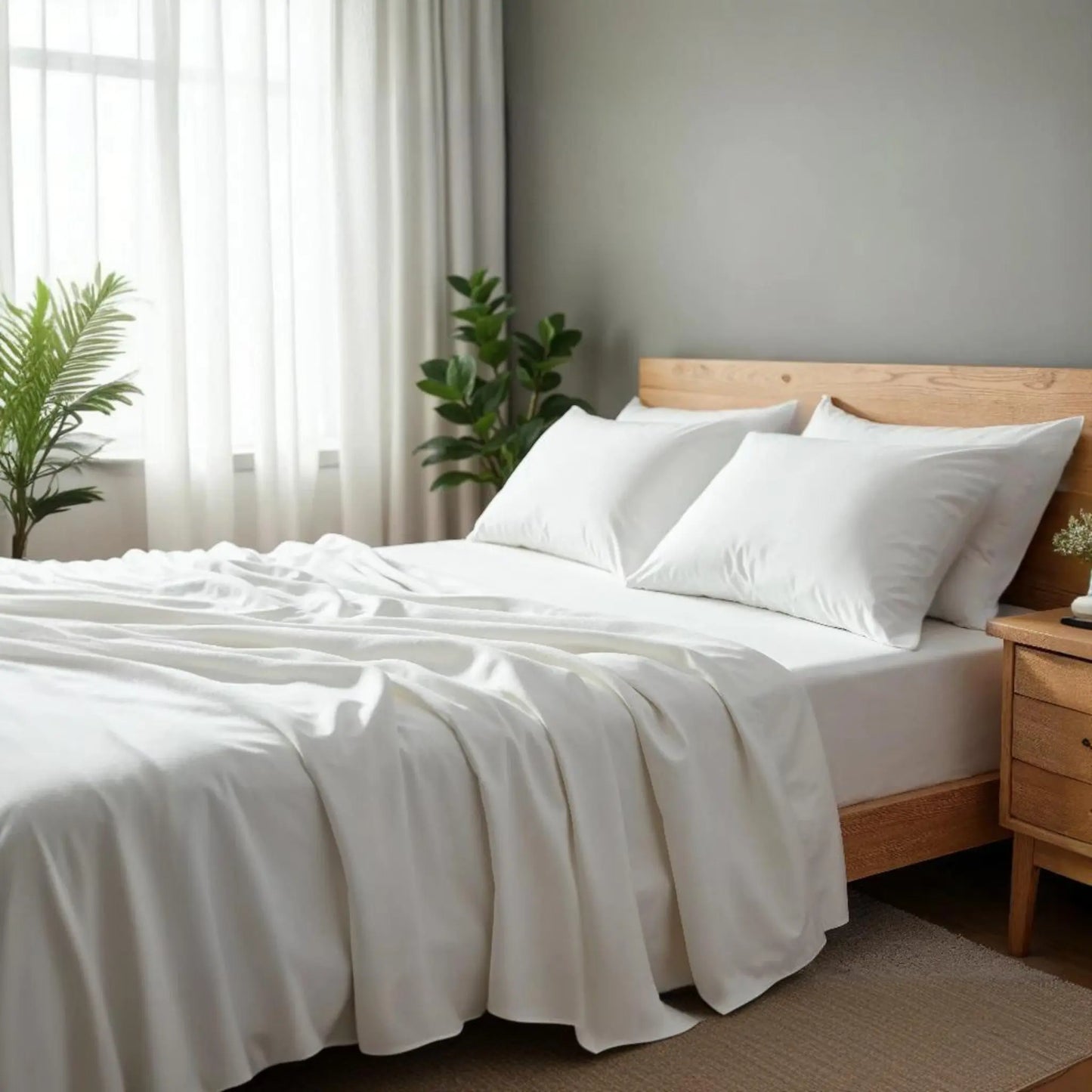 Royal comfort 2000 thread count bamboo cooling sheet set ultra soft bedding Royal Comfort