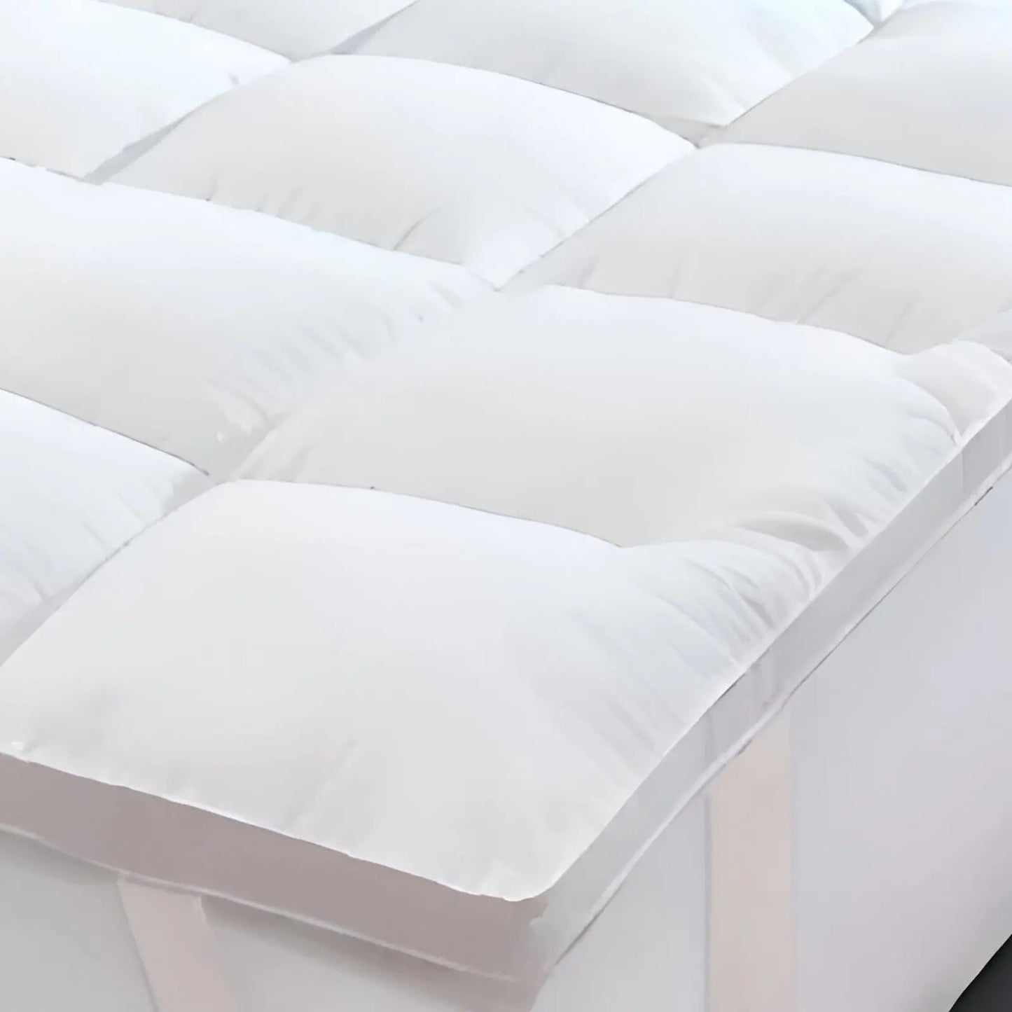 Royal comfort duck feather and down mattress topper 1800gsm pillowtop underlay Royal Comfort