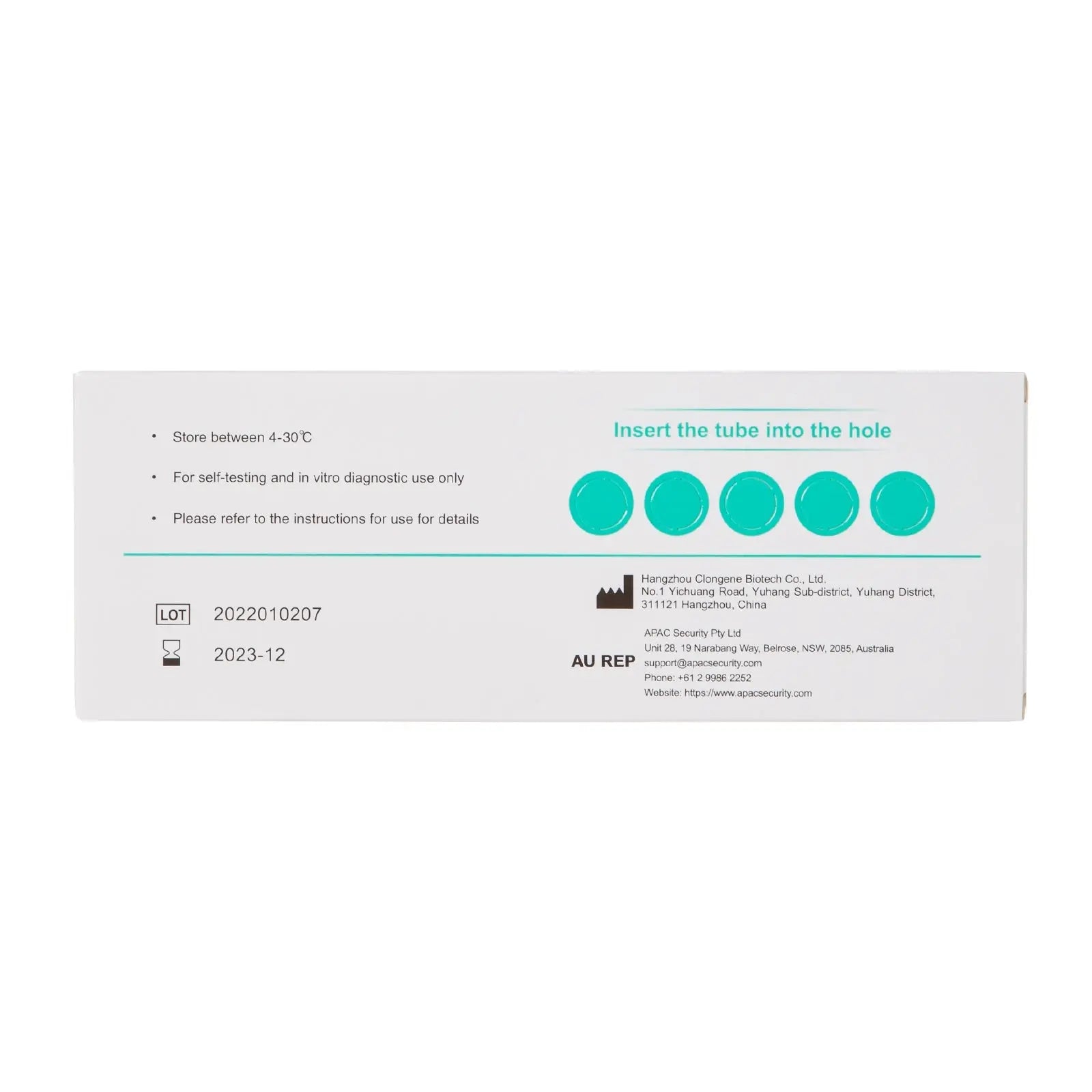 10 Pack Clungene COVID 19 Rapid Antigen Test - Myzenhome