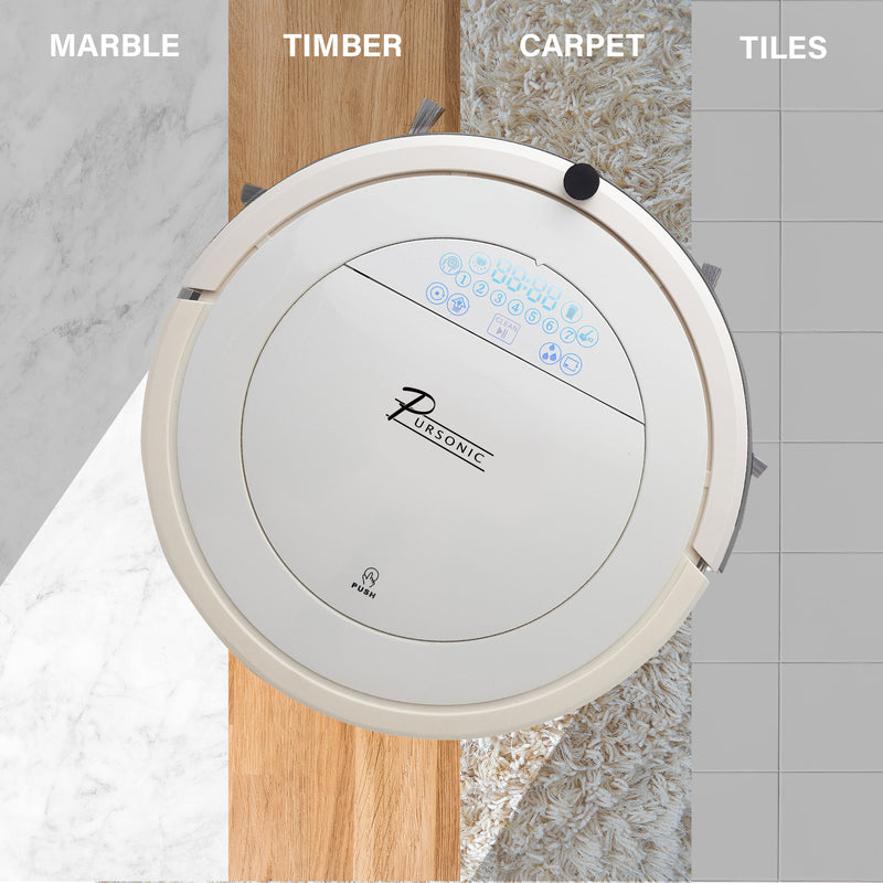 Pursonic i9 Robotic Vacuum Cleaner Carpet Floor Dry Wet Mopping Auto Robot