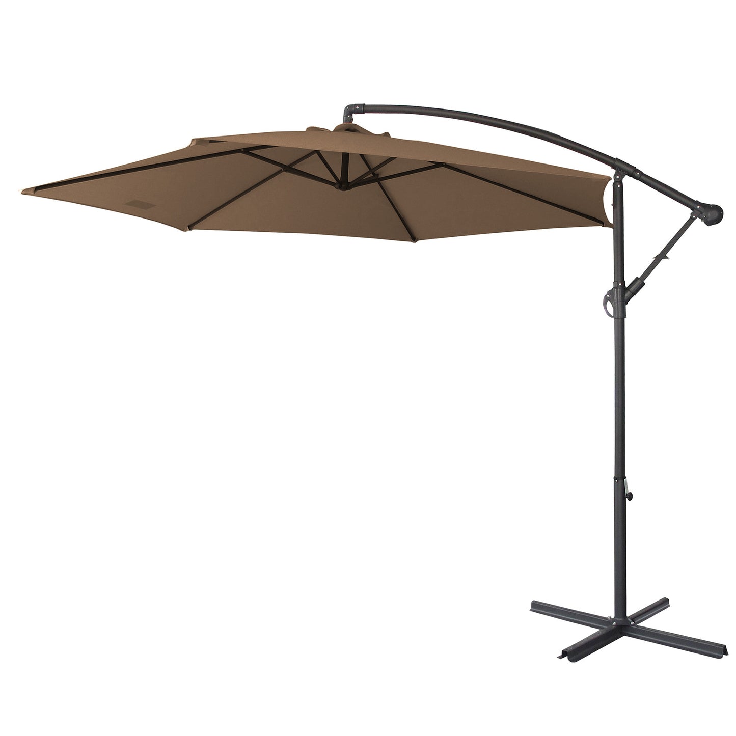 Milano 3M Outdoor Umbrella Cantilever With Protective Cover Patio Garden Shade - Myzenhome