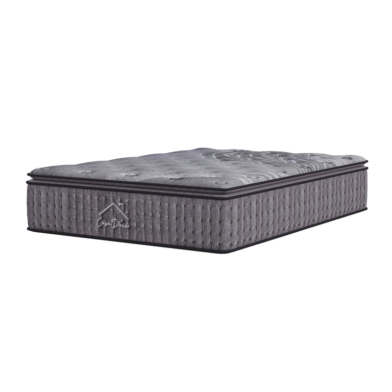 Casa Decor Bamboo Charcoal Mattress Pocket Spring Pillowtop 5 Zone