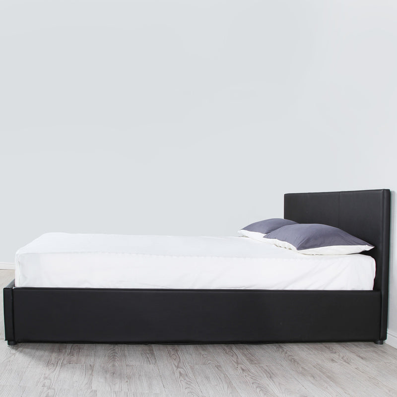 Milano Luxury Gas Lift Bed Frame And Headboard