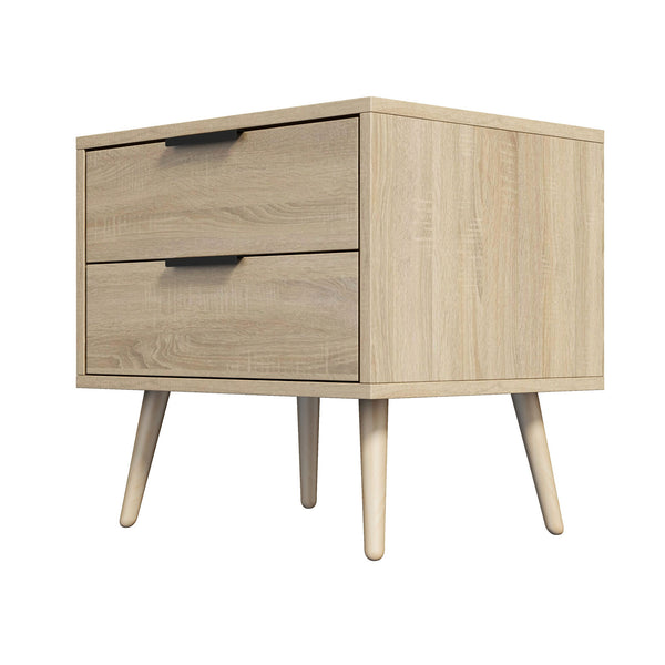 Milano Decor Bedside Table Paddington Drawers Nightstand Unit Cabinet Storage