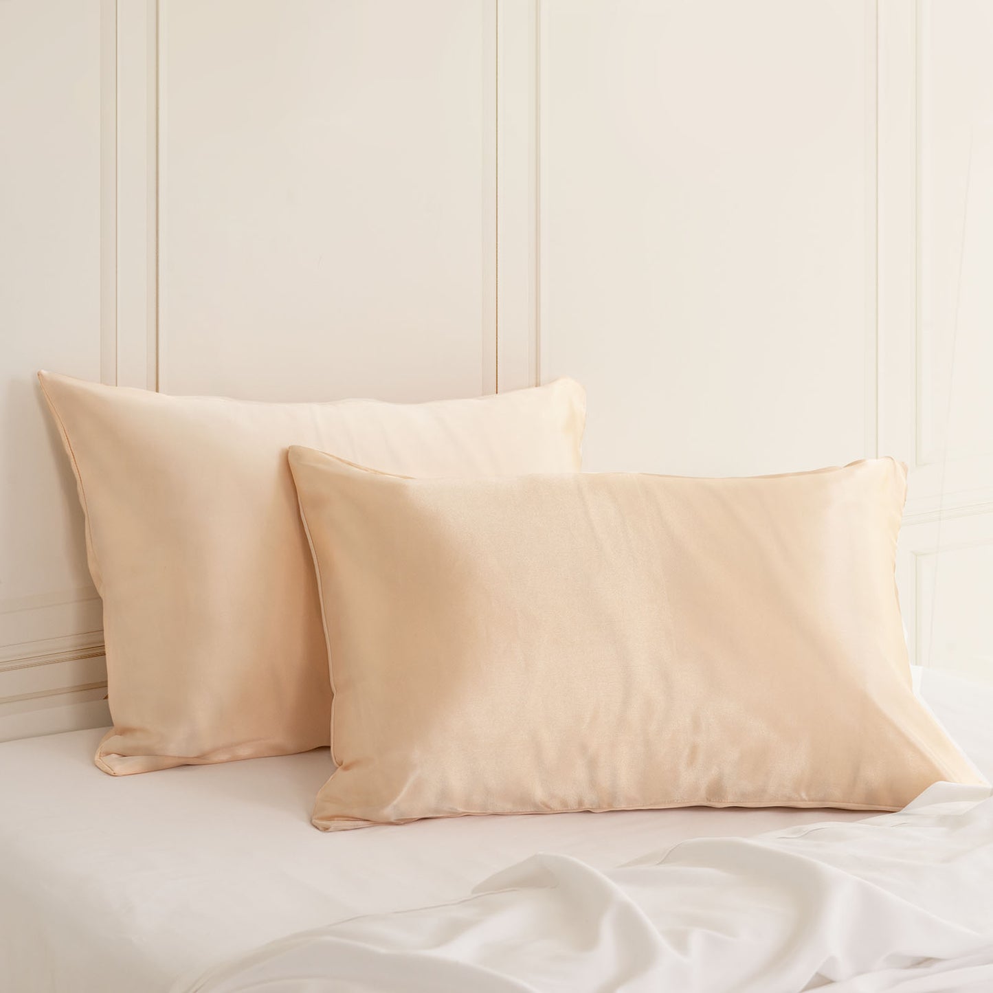 Royal Comfort Mulberry Soft Silk Hypoallergenic Pillowcase Twin Pack - Myzenhome