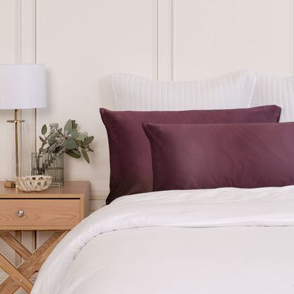 Royal Comfort Mulberry Soft Silk Hypoallergenic Pillowcase Twin Pack - Myzenhome