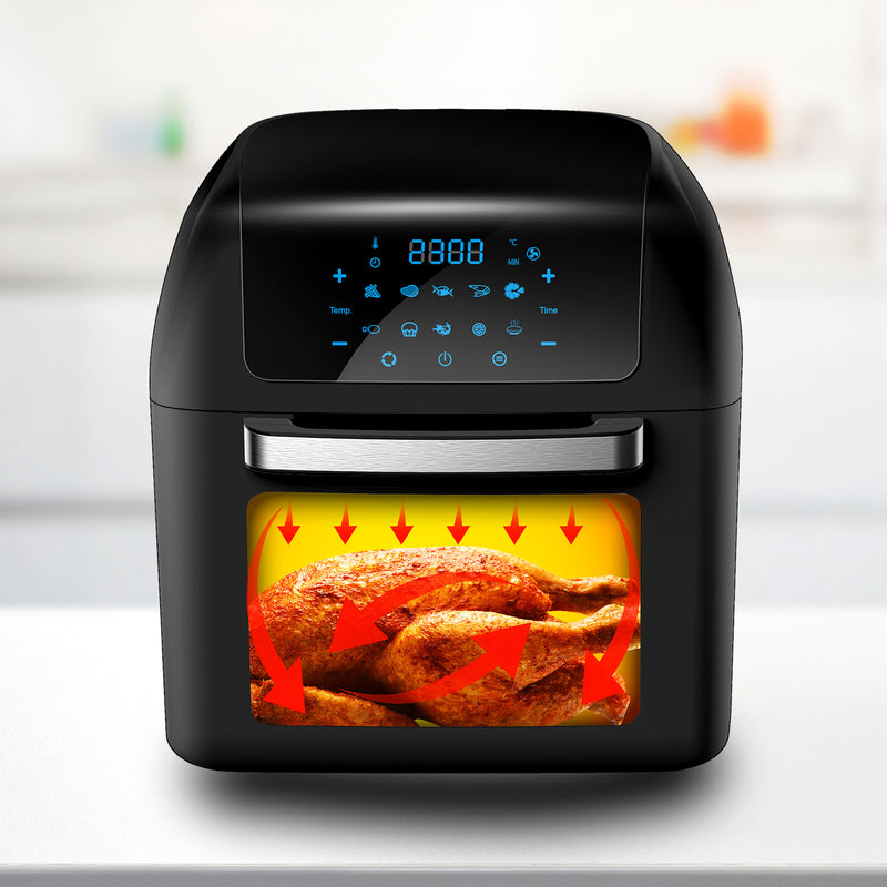 Kitchen Couture Healthy Options 13 Litre Air Fryer 10 Presets LCD Display