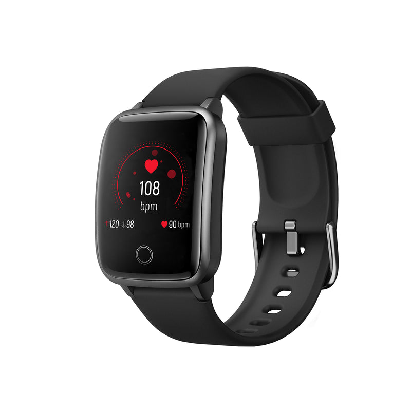 FitSmart Smart Watch Bluetooth Heart Rate Monitor Waterproof LCD Touch Screen