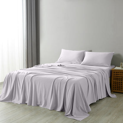 Royal Comfort 100% Jersey Cotton 4 Piece Sheet Set - Myzenhome