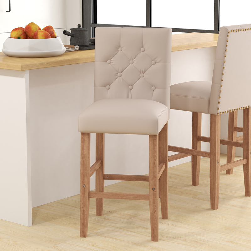 Milano Decor Hamptons Barstool Chairs Kitchen Dining Chair Bar Stool