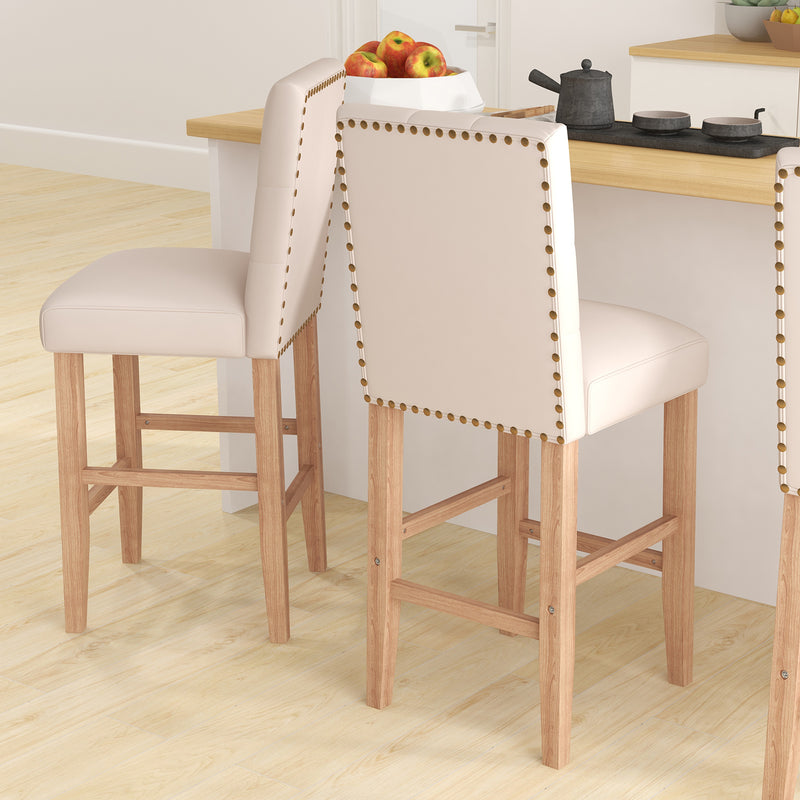 Milano Decor Hamptons Barstool Chairs Kitchen Dining Chair Bar Stool