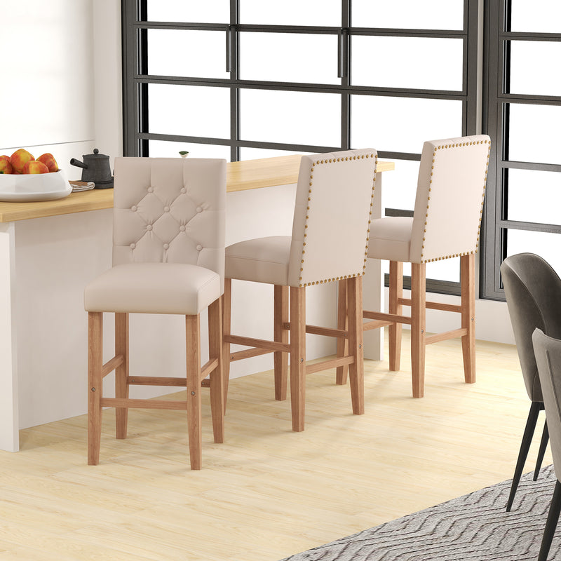 Milano Decor Hamptons Barstool Chairs Kitchen Dining Chair Bar Stool