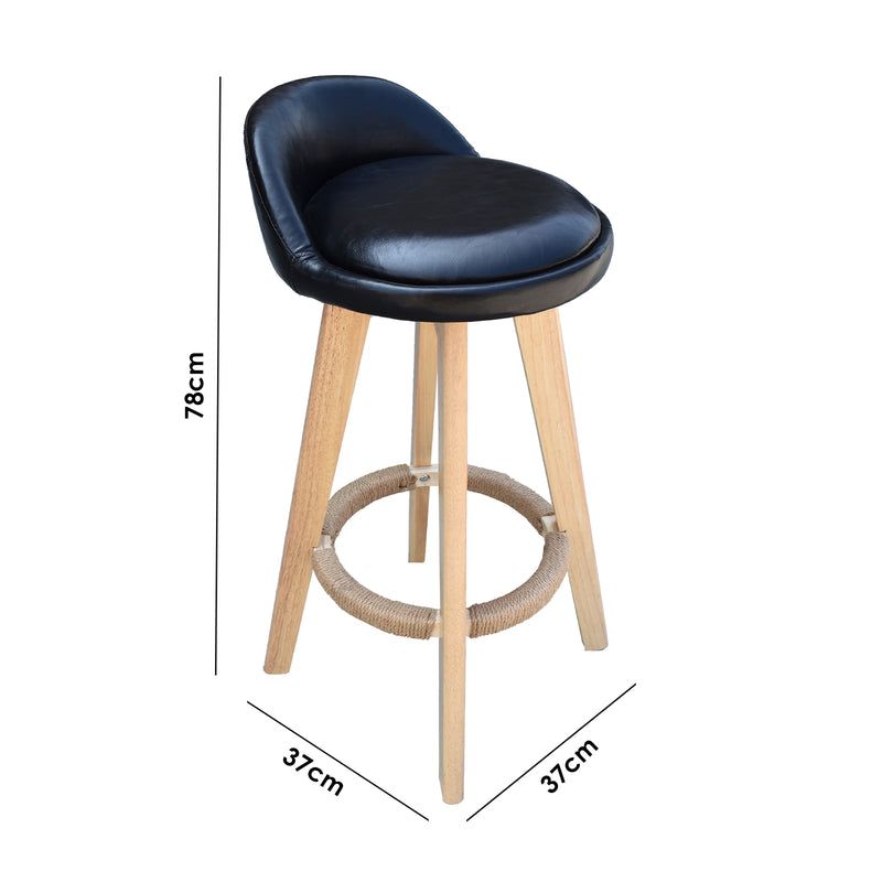 Milano Decor Phoenix Barstool Chairs Kitchen Dining Chair Bar Stool