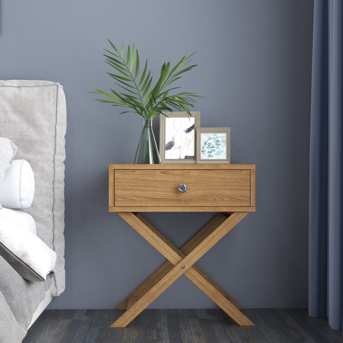 Milano Decor Bedside Table Surry Hills Storage Cabinet Bedroom - Myzenhome