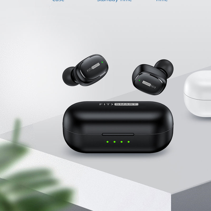 FitSmart In Ear Buds with Charging Case Portable Wireless