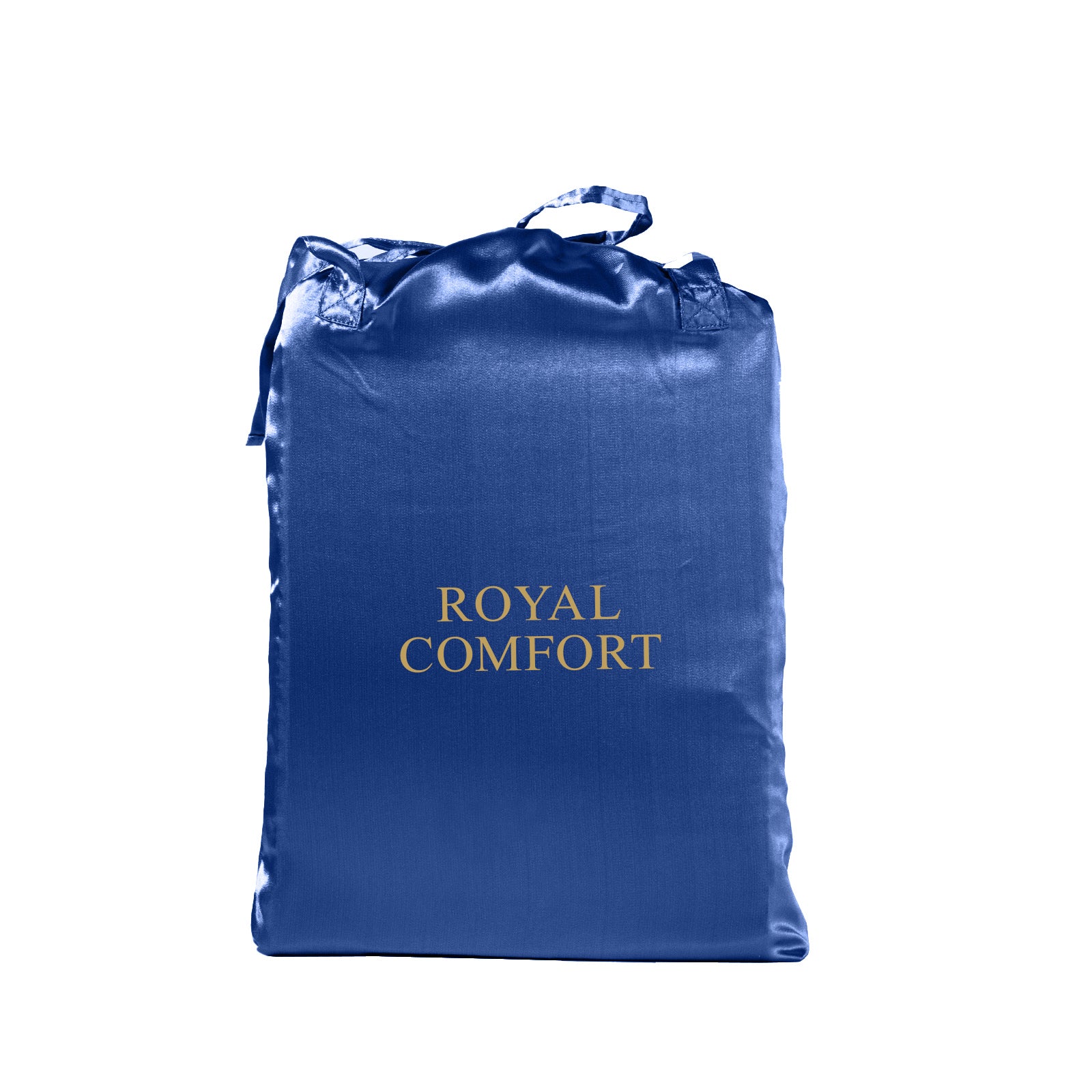 Royal Comfort Satin Sheet Set 3 Piece Fitted Sheet Pillowcase Soft Silky Smooth - Myzenhome