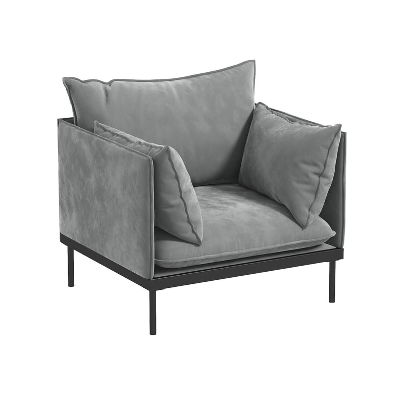 Casa Decor Camilla Luxury Upholstered Sofa Armchair