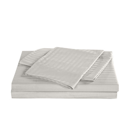 Royal Comfort Kensington 1200 Thread Count 100% Cotton Stripe Quilt Cover Set - Myzenhome