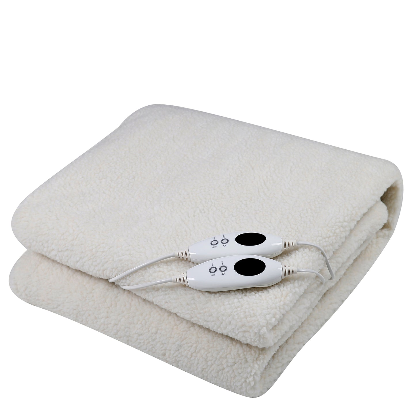 Royal Comfort Fleece Top Electric Blanket Fitted Heated Winter Underlay Washable - Myzenhome