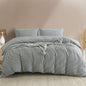 Royal Comfort Luxury Striped Linen Quilt Cover Set Soft Touch Premium Bedding - Myzenhome