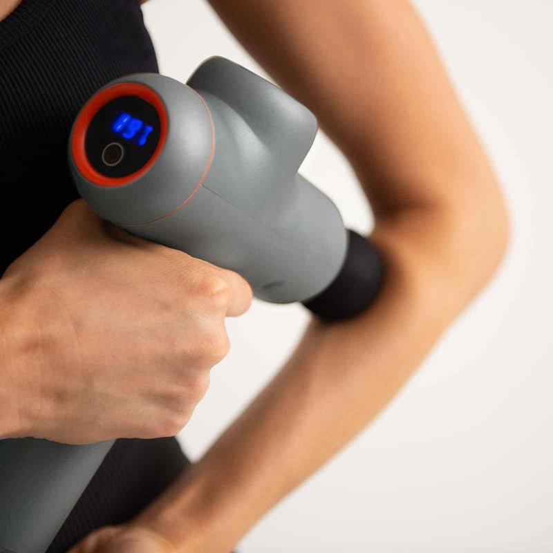 FitSmart LED Touch Screen POWER-X Vibration Therapy Device Massage Gun