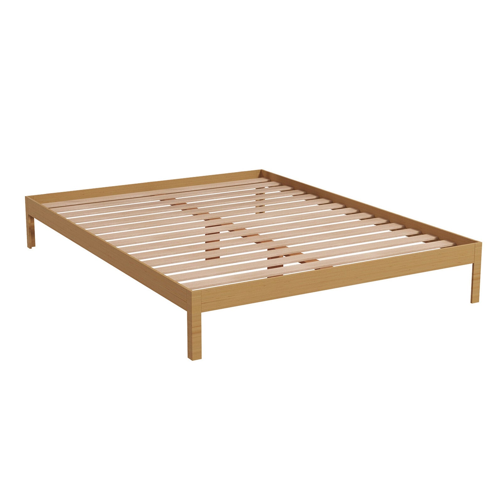 Milano Decor Giulia Wooden Timber Mattress Bed Base Sturdy Practical Stylish - Myzenhome