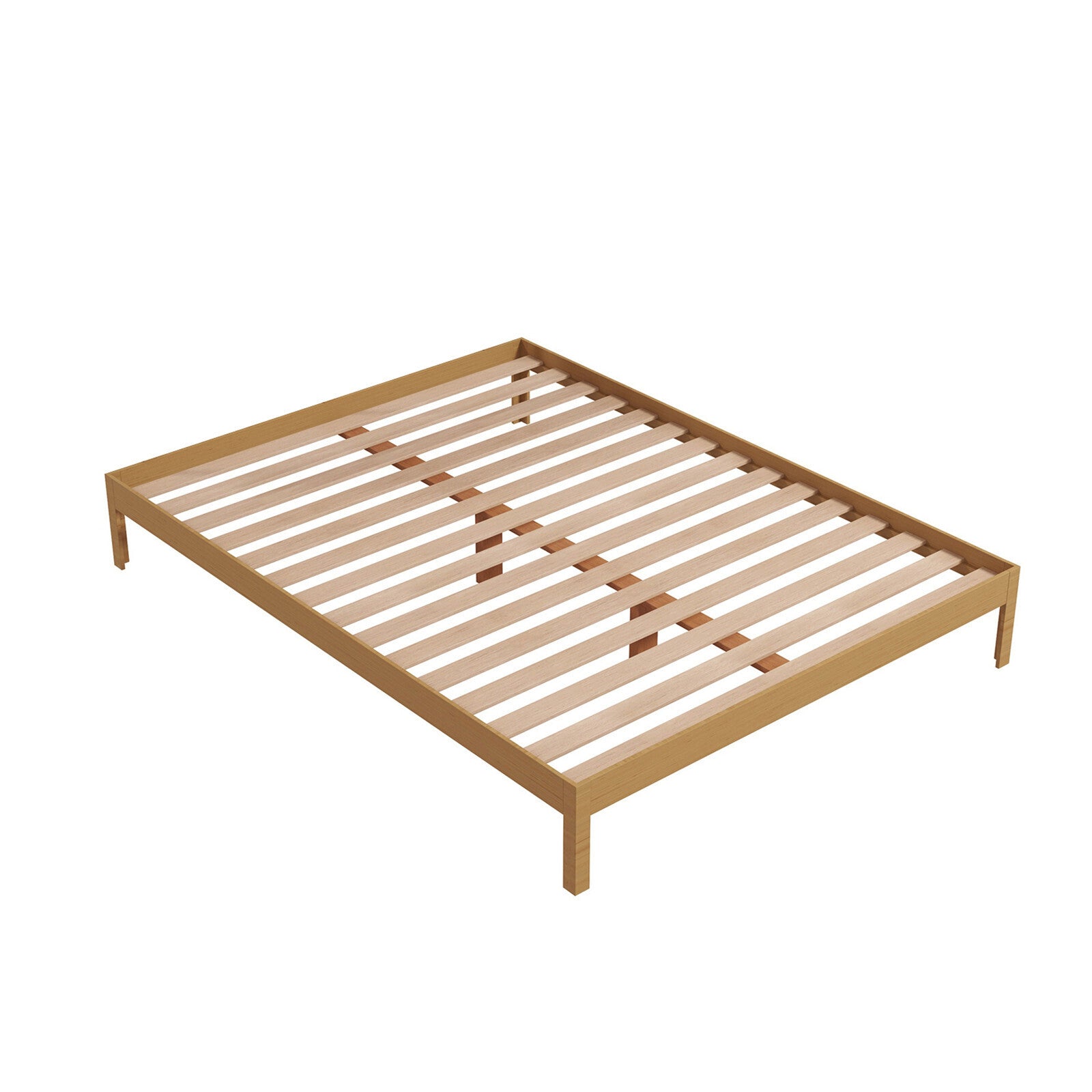 Milano Decor Giulia Wooden Timber Mattress Bed Base Sturdy Practical Stylish - Myzenhome