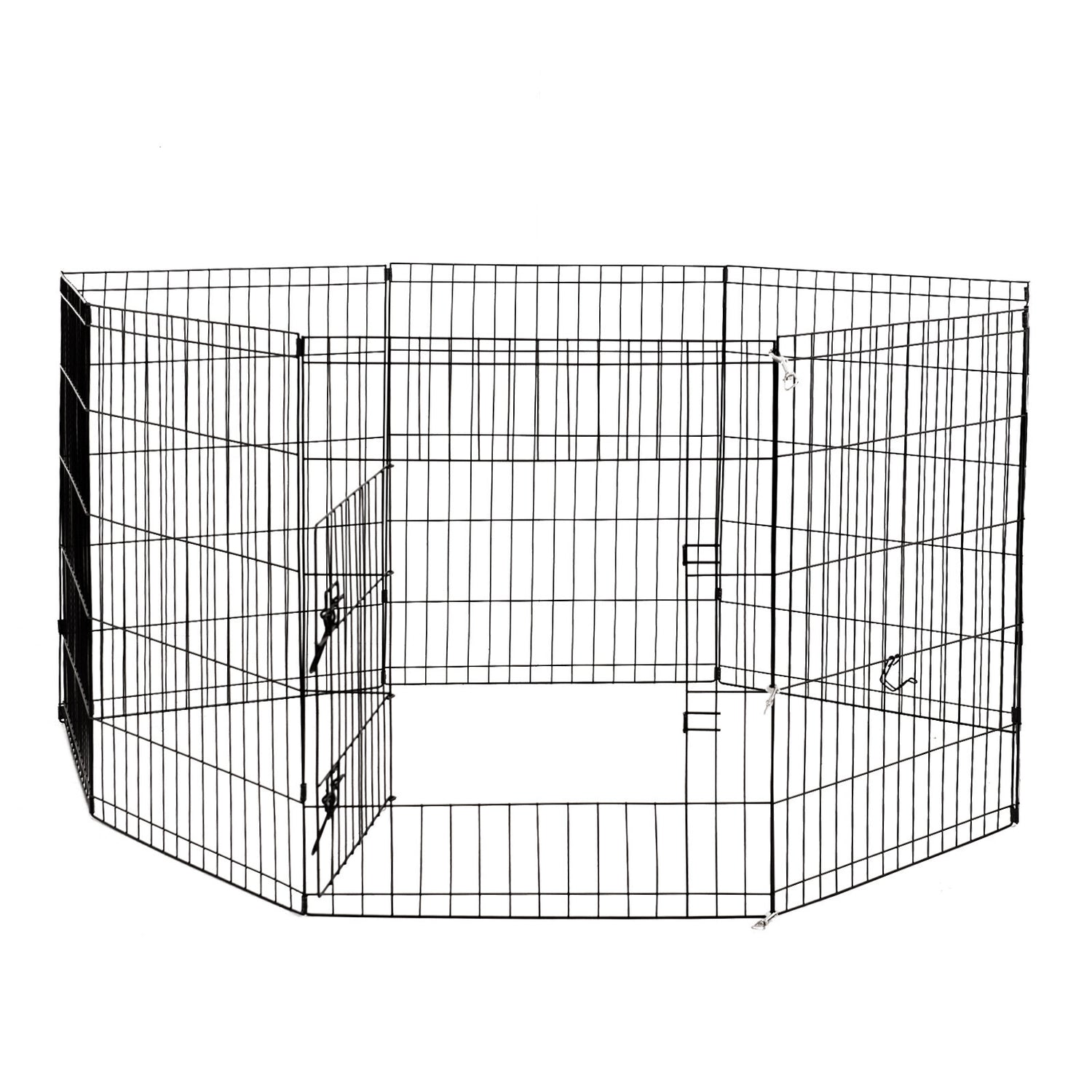 4Paws 8 Panel Playpen Puppy Exercise Fence Cage Enclosure Pets - Myzenhome