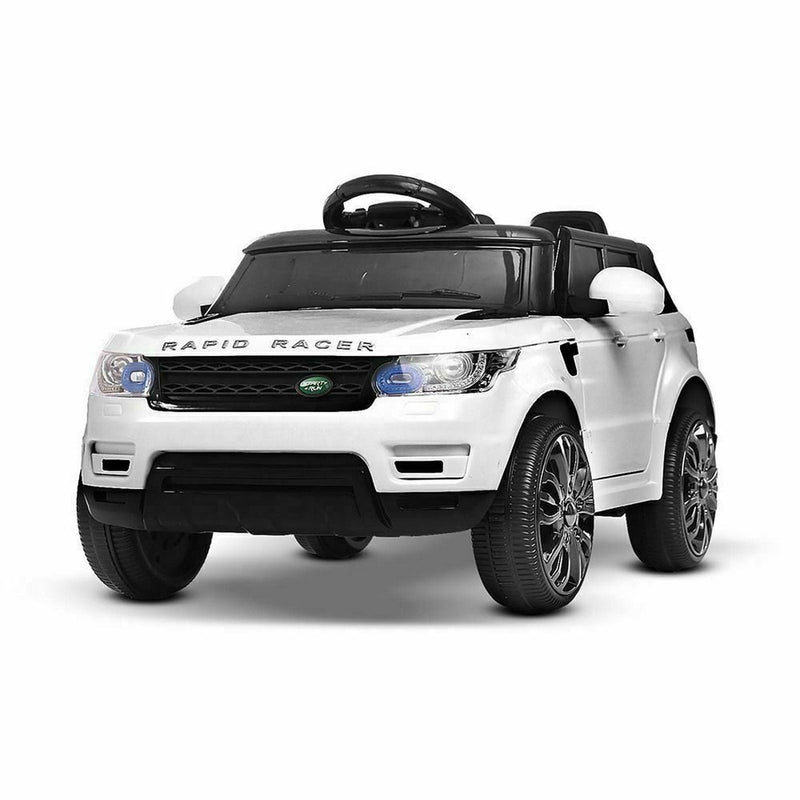 Range Rover Replica Electric 12V Kids Ride On Car White - Myzenhome