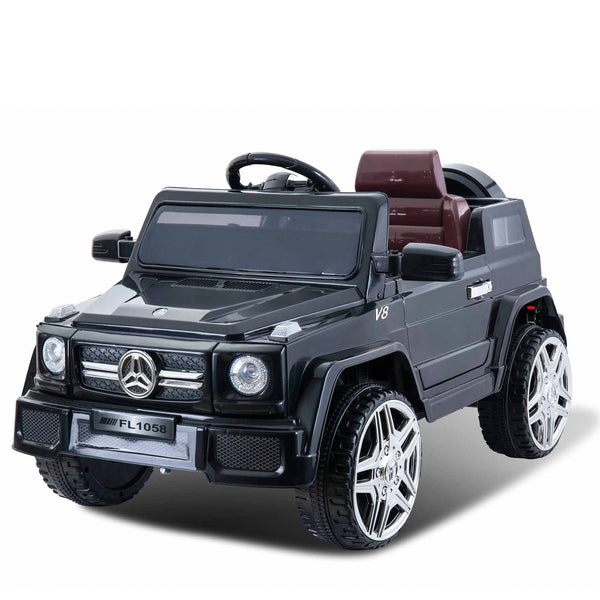 Mercedes Benz Replica Electric 12V Kids Ride On Car Black - Myzenhome