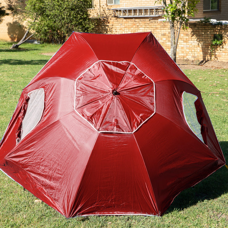 Havana Outdoors Beach Umbrella Tent 2.4M Outdoor Garden Beach Portable Shade