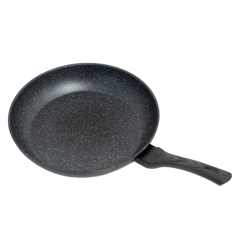 Stone Chef Forged Frying Pan Cookware Kitchen Fry Pan Grey Handle