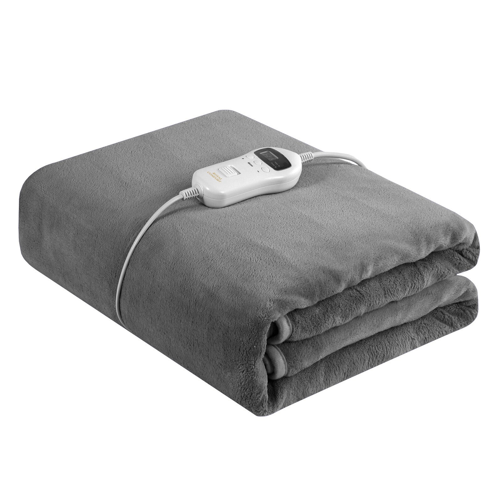 Royal Comfort Thermolux Heated Electric Fleece Throw - Myzenhome