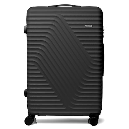 Milano Atlantis Luggage 3 Piece Set TSA Lock Luxury Hard Case Travel Suitcase - Myzenhome