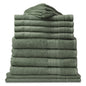 Royal Comfort 14 Piece Towel Set Mirage 100% Cotton Luxury Plush - Myzenhome