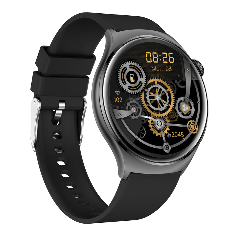 FitSmart Fusion 37mm Smartwatch AMOLED Display GPS Bluetooth Connectivity