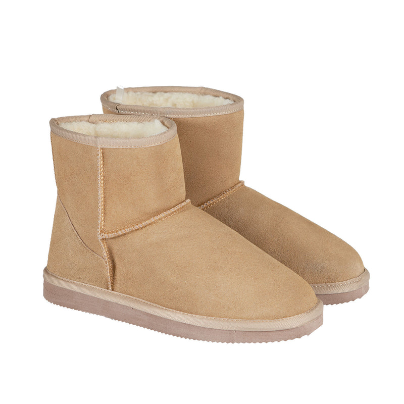 Uggaroo Ugg Slipper Boots Womens Leather Upper Wool Lining Breathable