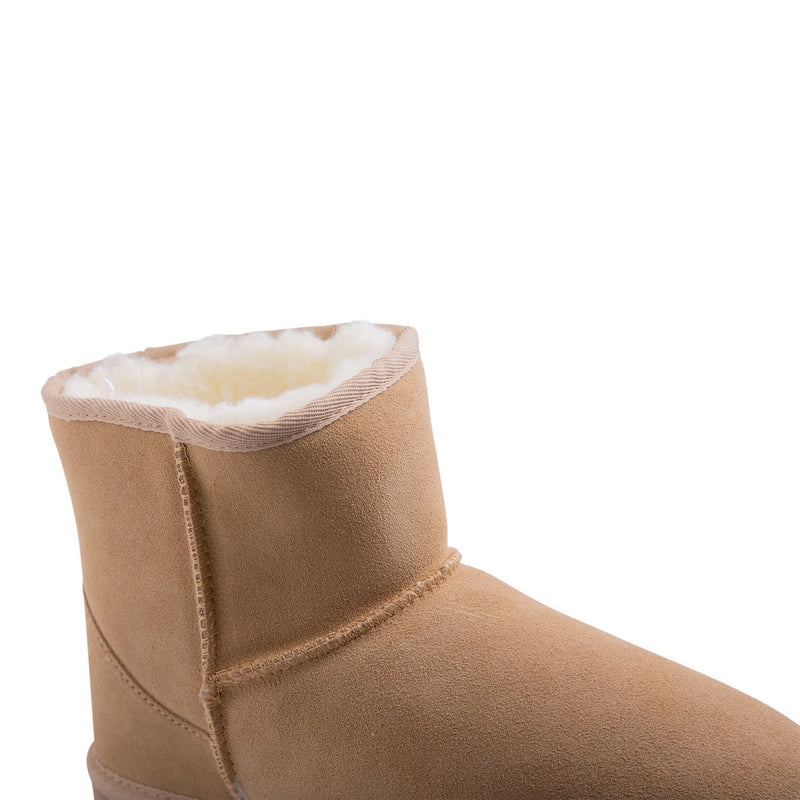 Uggaroo Ugg Slipper Boots Womens Leather Upper Wool Lining Breathable