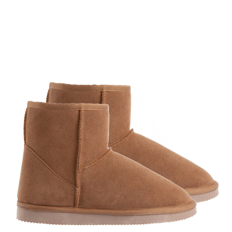 Uggaroo Ugg Slipper Boots Womens Leather Upper Wool Lining Breathable