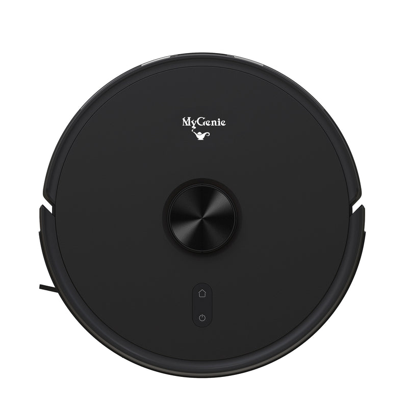 MyGenie IQ1000 Self Empty Robotic Vacuum Cleaner + Tower Lightstream LIDAR Black - Myzenhome