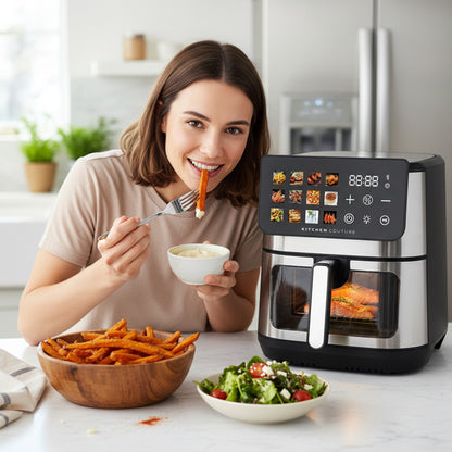 Kitchen Couture 8.5L Big Screen Clearview Air Fryer