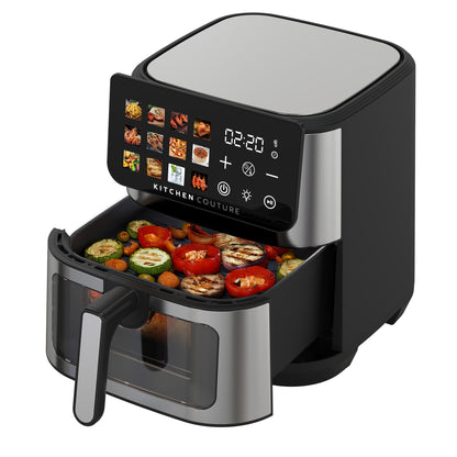 Kitchen Couture 8.5L Big Screen Clearview Air Fryer