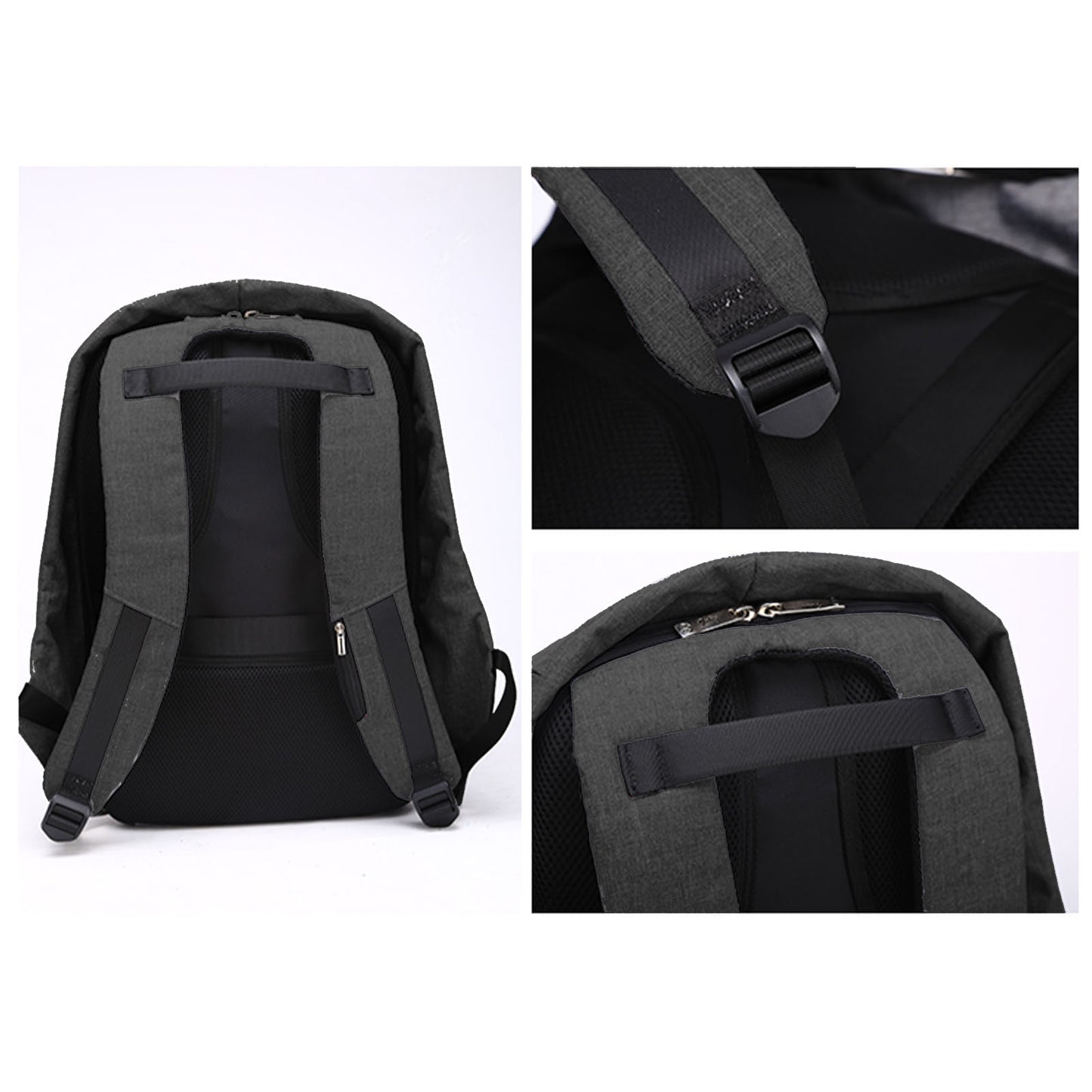 Anti Theft Backpack Waterproof bag School Travel Laptop Bags USB Charging - Myzenhome