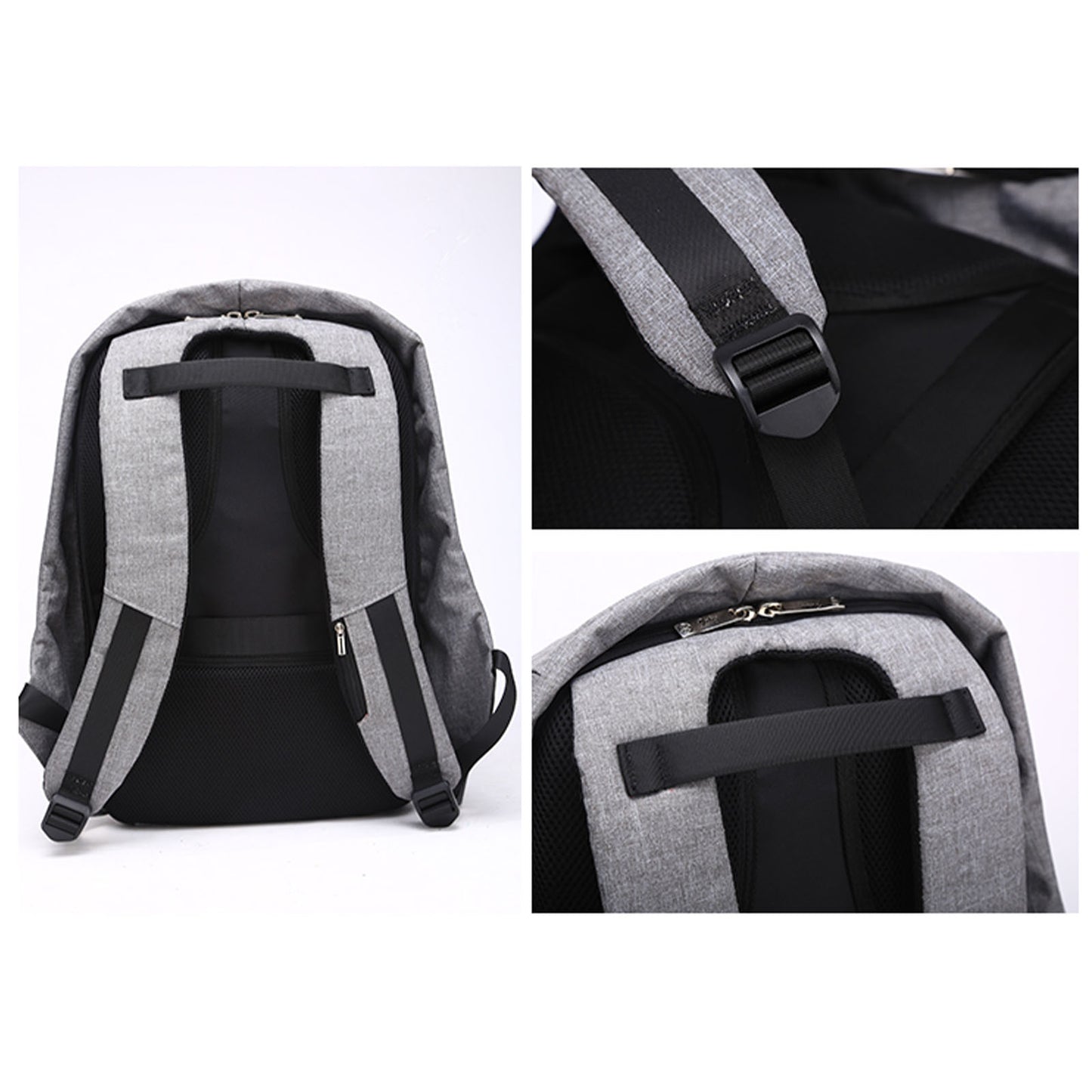 Anti Theft Backpack Waterproof bag School Travel Laptop Bags USB Charging - Myzenhome