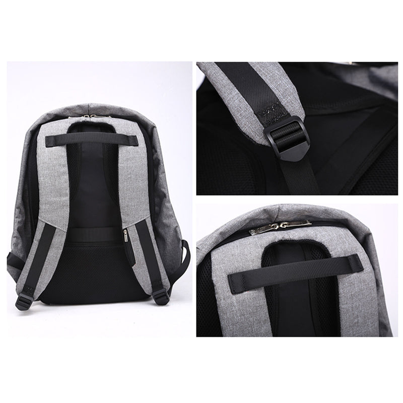 Anti Theft Backpack Waterproof bag School Travel Laptop Bags USB Charging