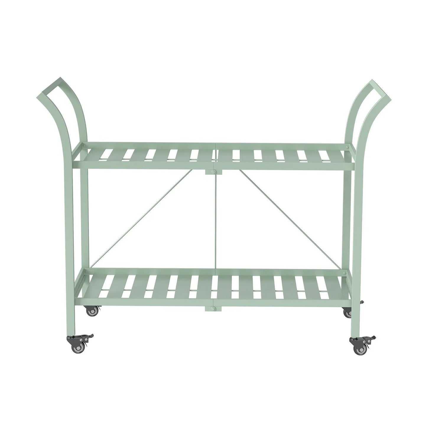 2 Tier Metal Bar Cart Myzenhome