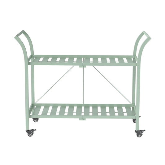 2 Tier Metal Bar Cart Myzenhome